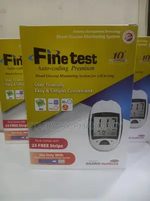 Fine Test Glucometer for Blood Sugar Measurement