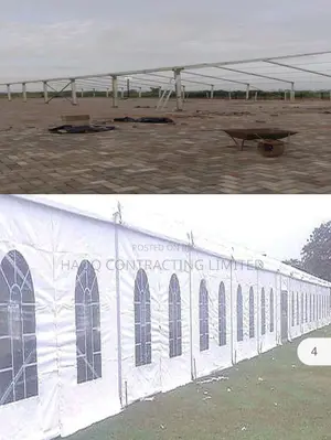 Large Fabric Canopy/Loading Bay Canopy/ Wind Resistance