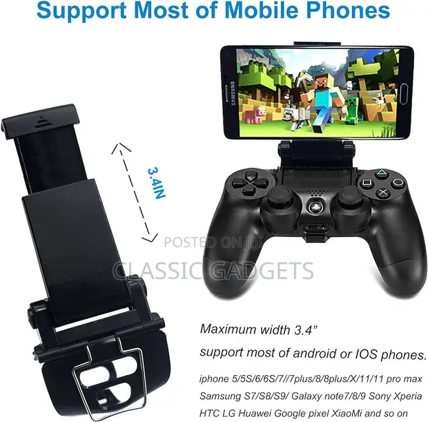 Phone Clip Ps4 Controller Android Phone Android Mobile Phone