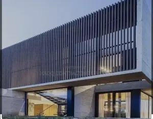 Wall Cladding With Aluminium Composite Panels