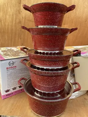 Original Queen Time Marble Cast 10pc Cookware Set