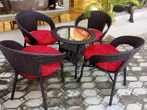 4 Seaters Dining Garden Chair