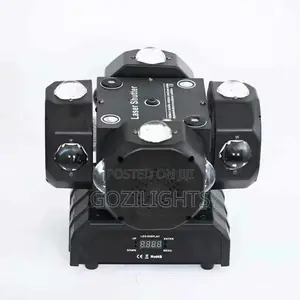 4 Head Moving Head Light With Laser
