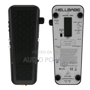 Behringer Hellbabe Hb01 Wah-Wah Pedal