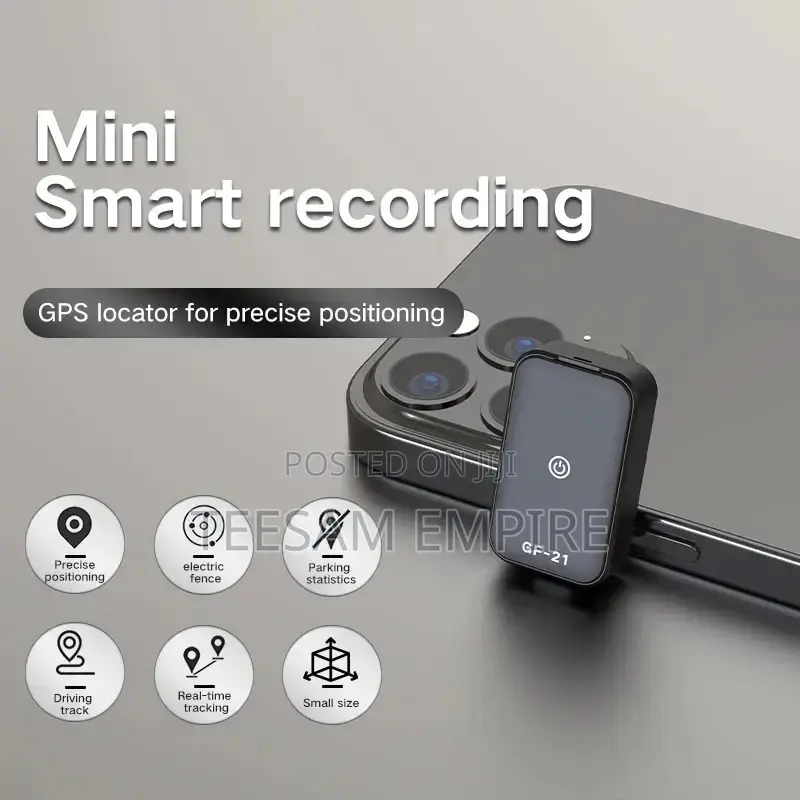 Mini GPS Real Time Mobile Tracker and Audio Recorder