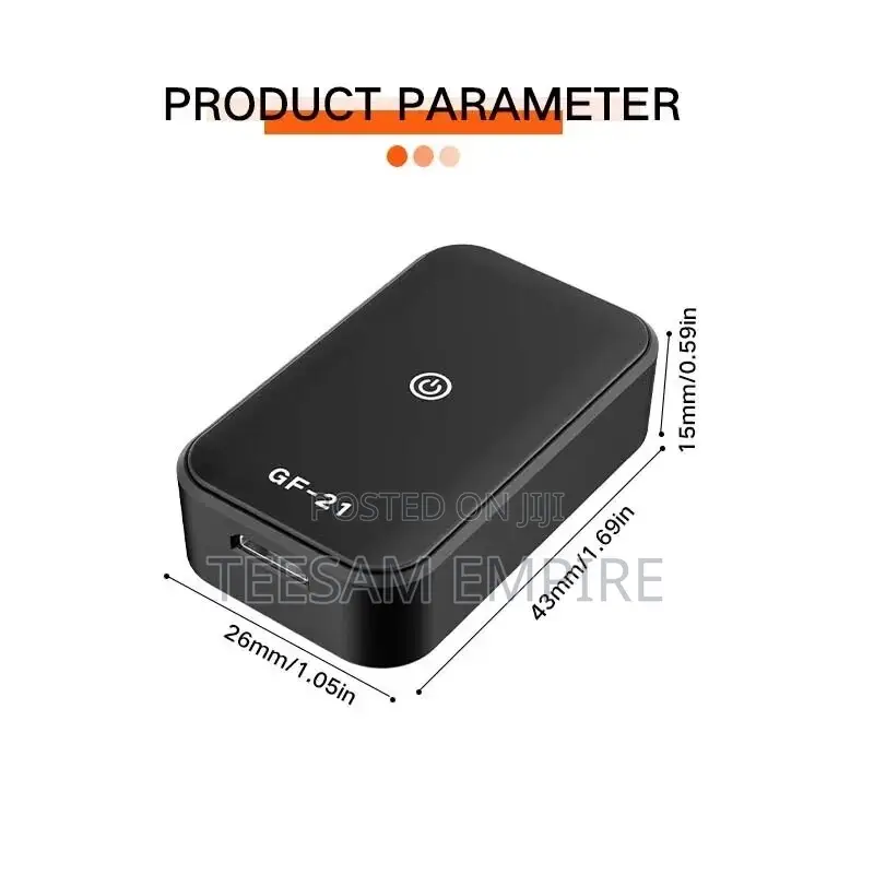 Mini GPS Real Time Mobile Tracker and Audio Recorder