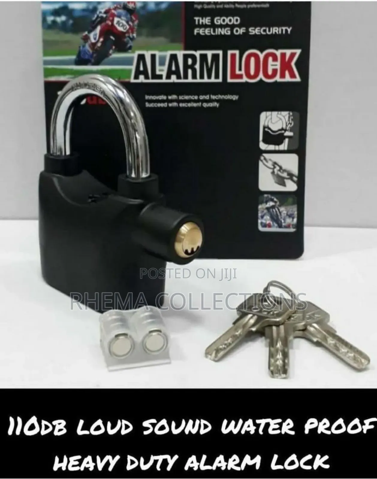 Alarm Security Padlock