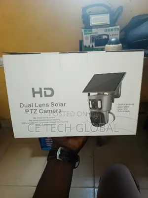 Dual Lens Solar PTZ Camera