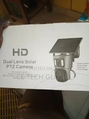 Dual Lens Solar PTZ Camera