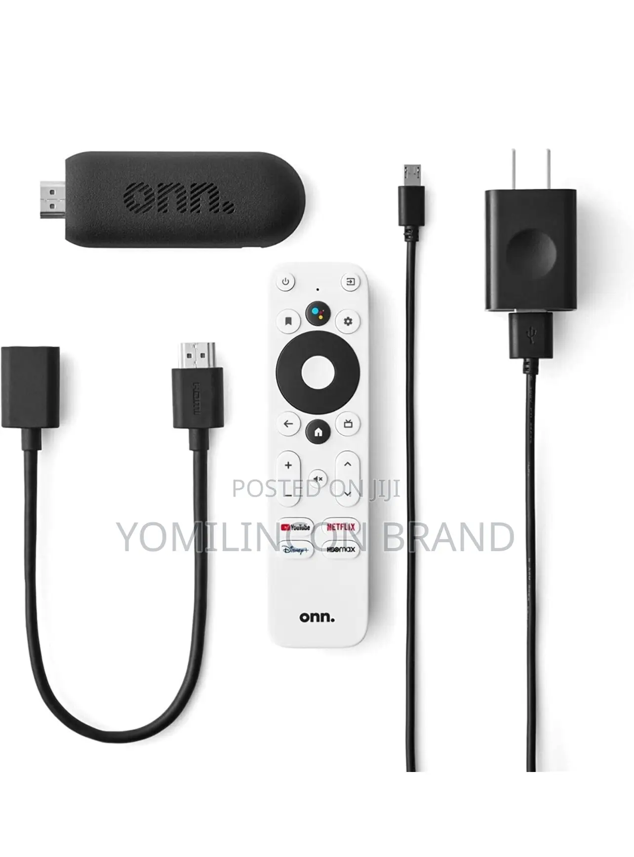 Onn Android TV FHD Streaming Stick With Remote Control