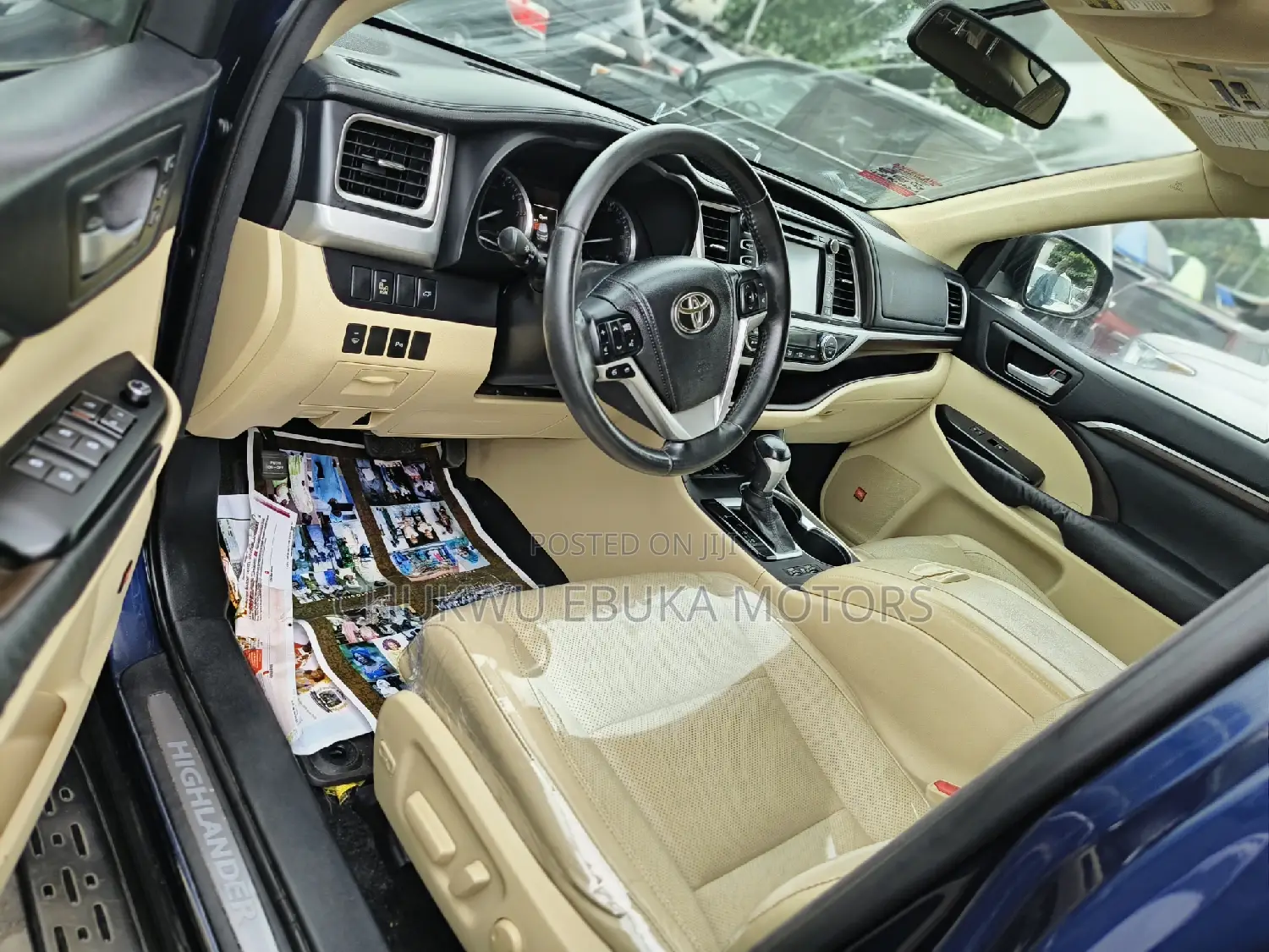 Toyota Highlander 2017 Blue