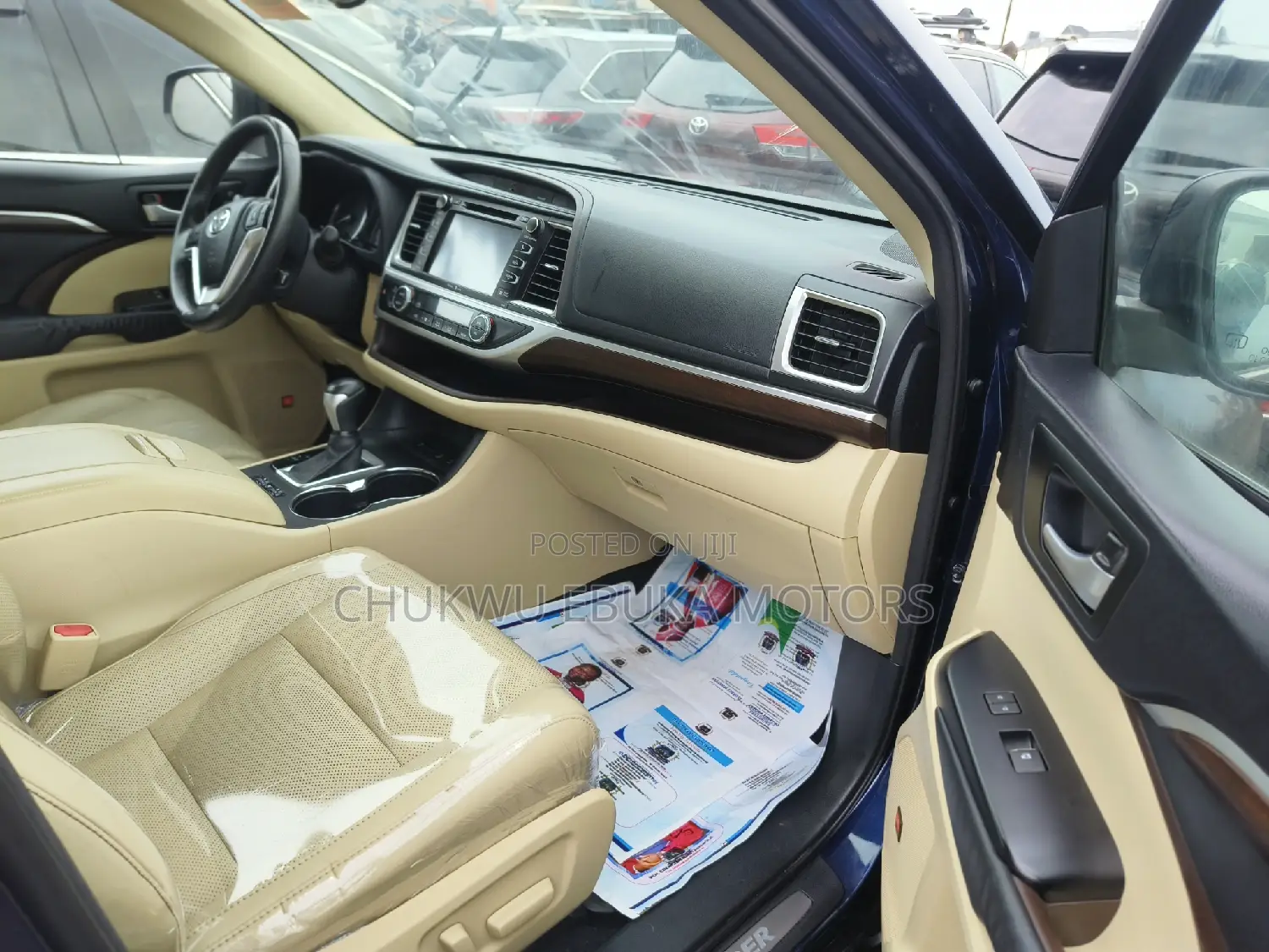 Toyota Highlander 2017 Blue