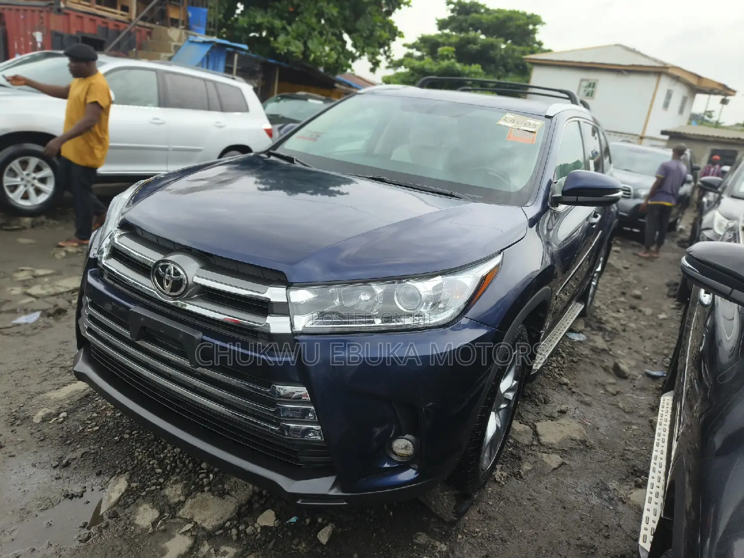 Toyota Highlander 2017 Blue
