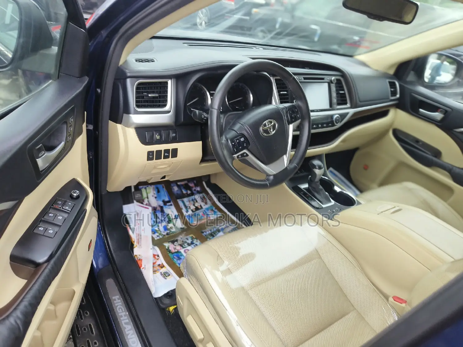 Toyota Highlander 2017 Blue