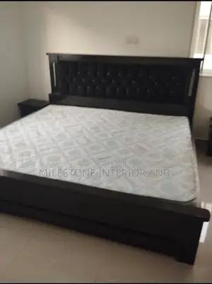 High Quality MDF Bed With Padded Chest and 2 Bedside Frames