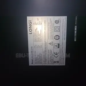 Longi Solar Panels 410w All Black