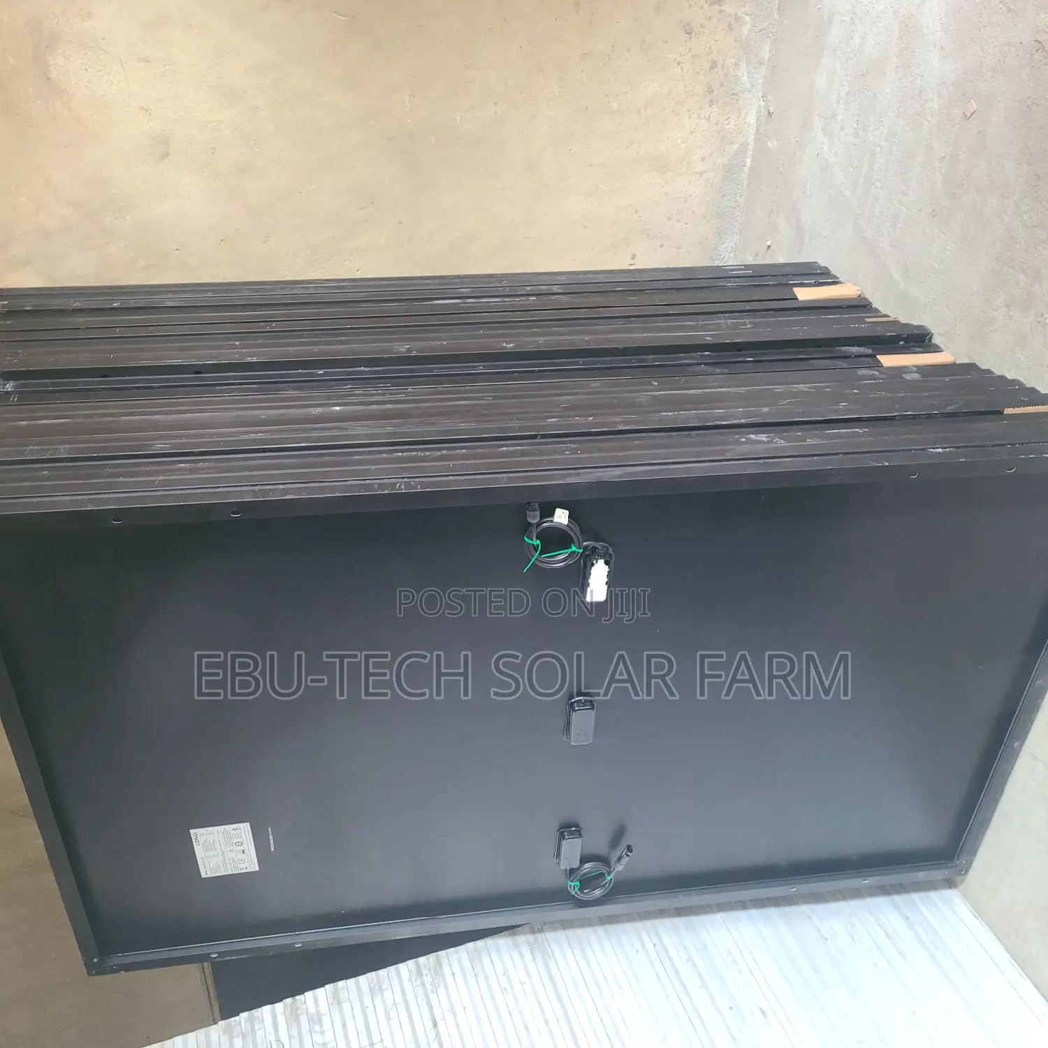 Longi Solar Panels 410w All Black