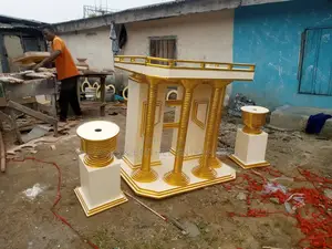 Beautiful Church Pulpits With Flower Vase