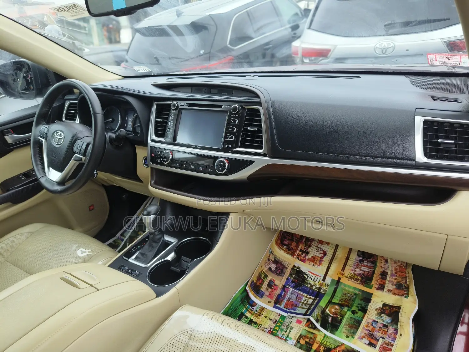Toyota Highlander 2017 Red