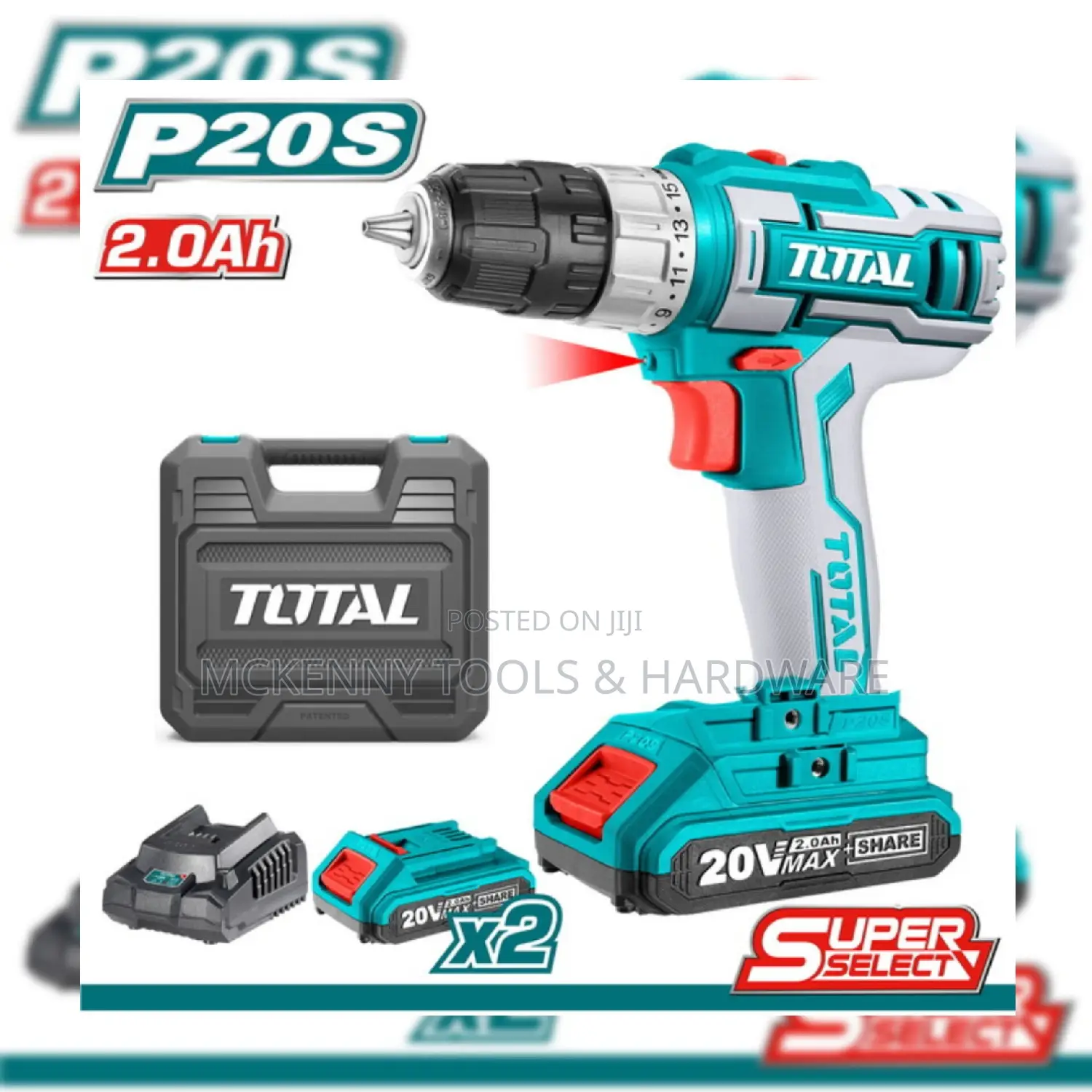 Total Impact Drill Machine 20v