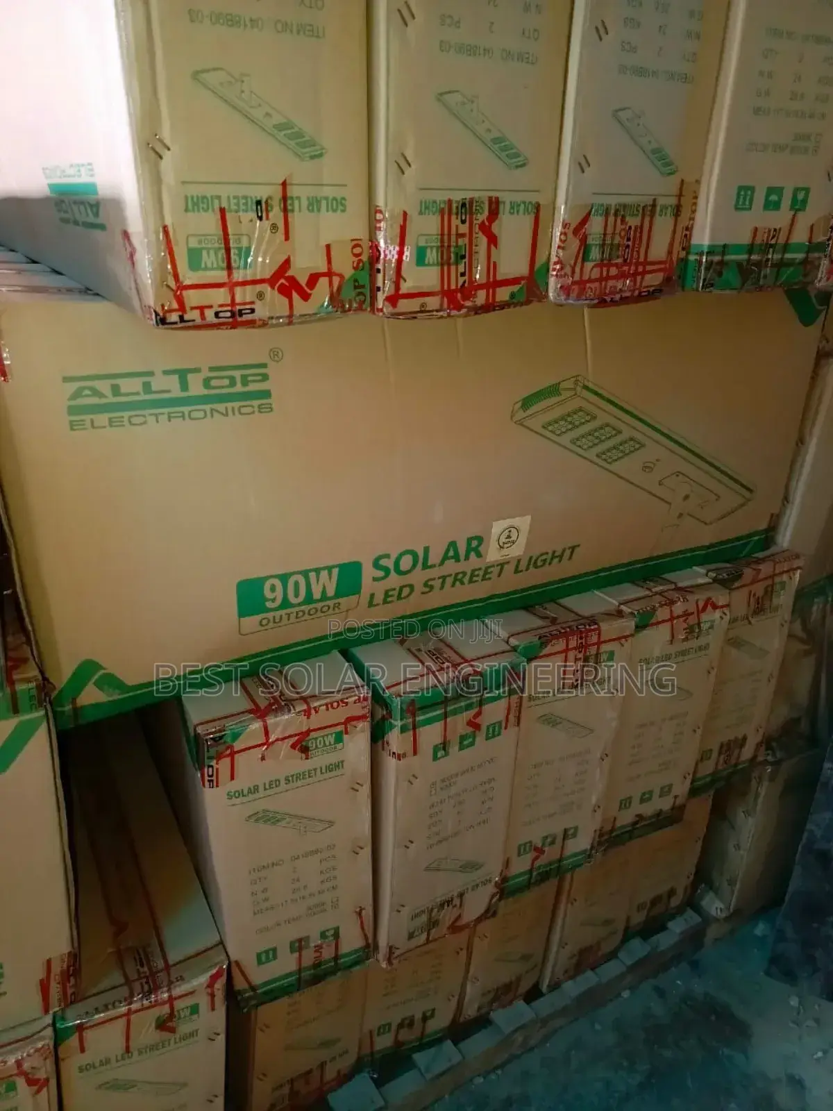 90w Alltop Solar Street Light