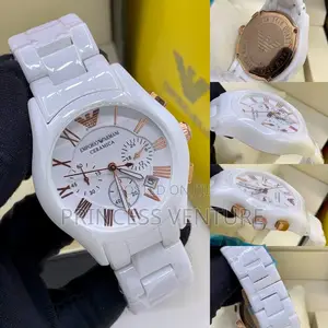 Affordable Emporia Armani Ceramic Glass Watch