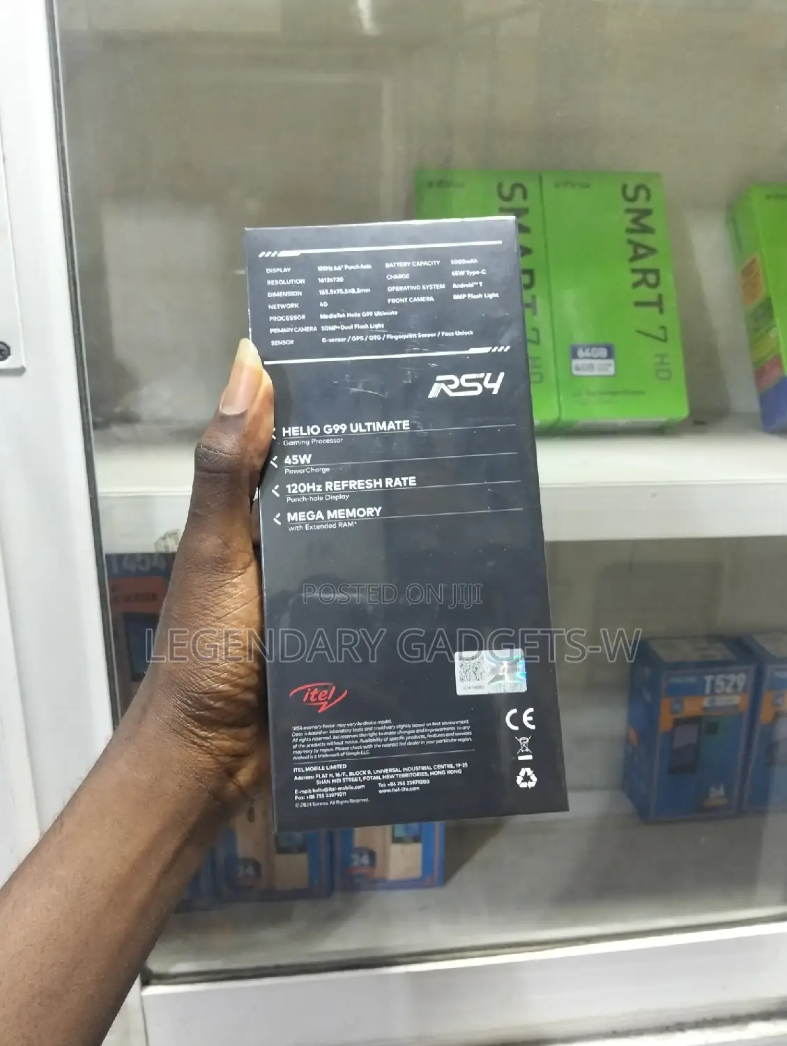 New Itel RS4 256 GB