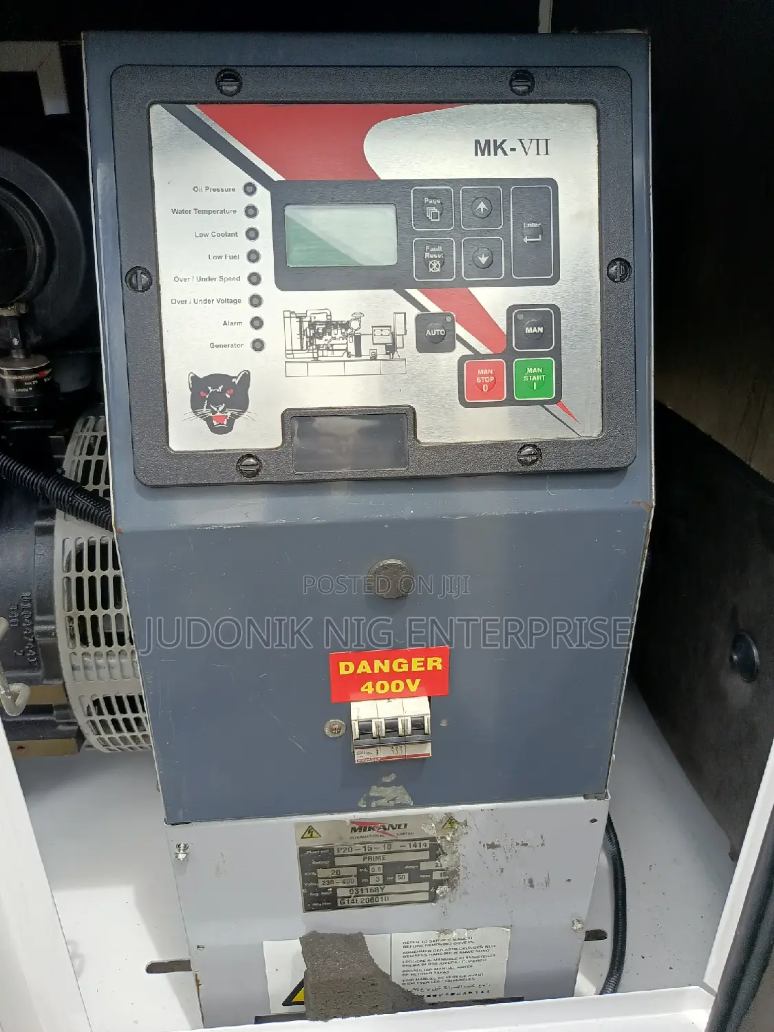 20kva Mikano Perkins Generator