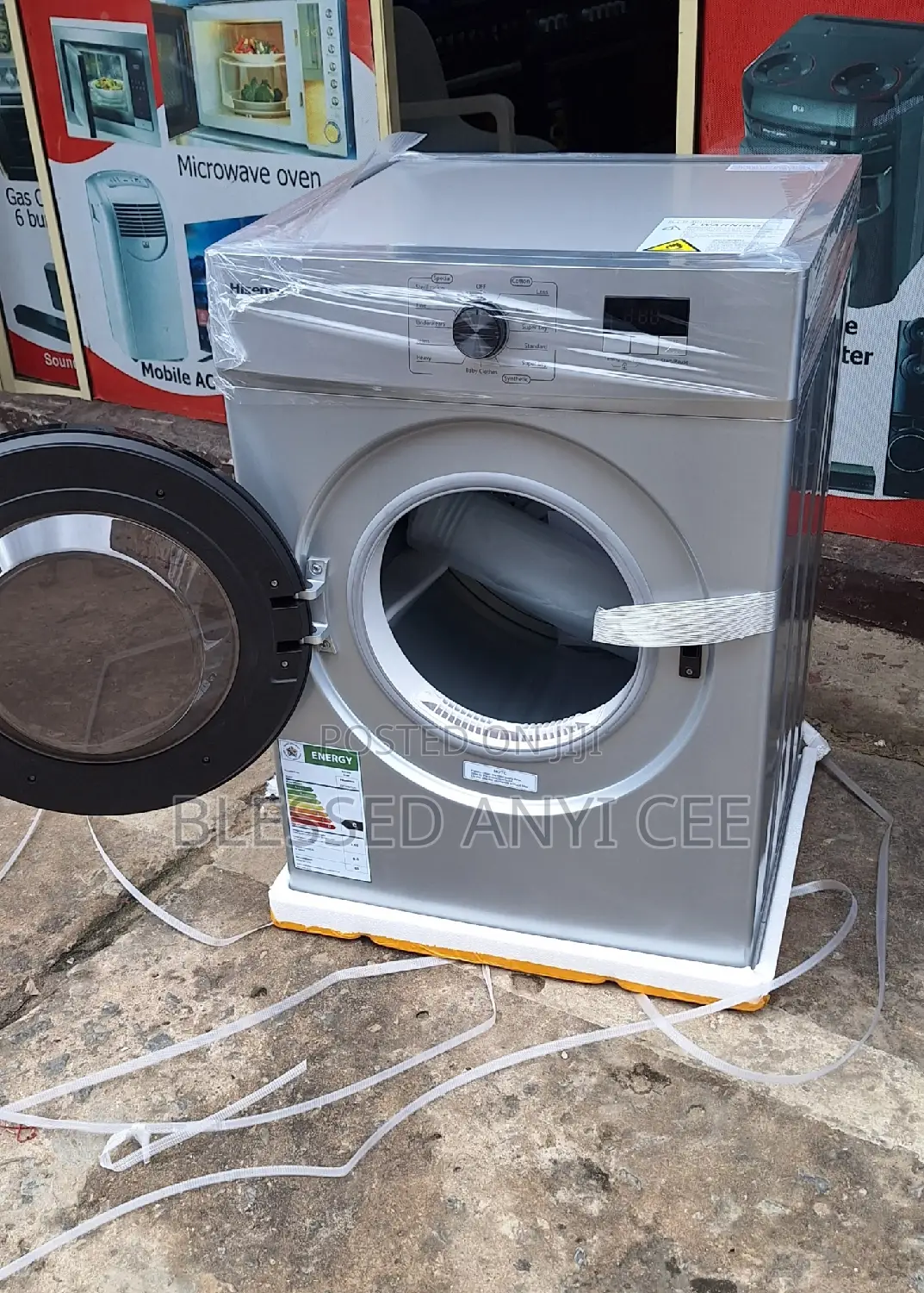 New Hisense Tumble Dryer 8kg Front Loader (Dv1w801us)