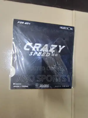 Rubber for Table Tennis Bat. A Pair of 2.2mm Rubber