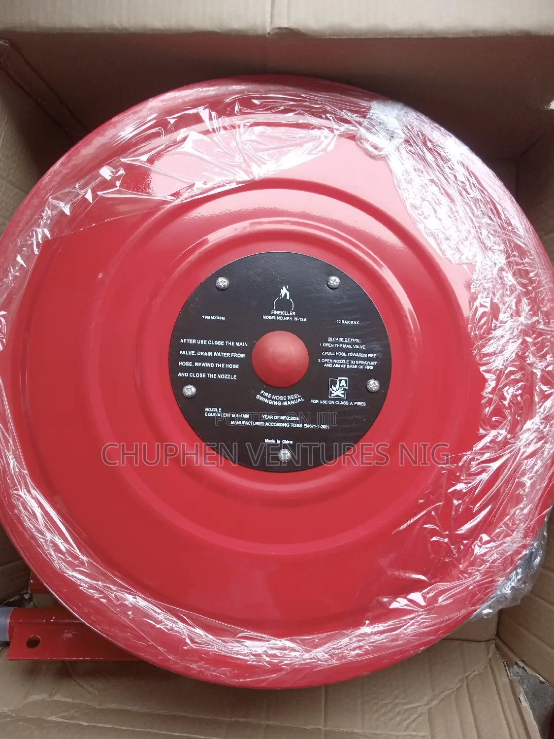 Firefighter Hose Reel System