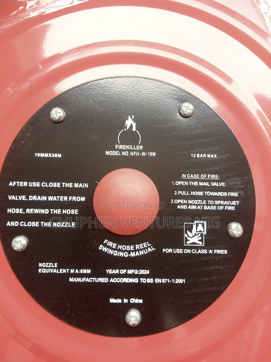 Firefighter Hose Reel System