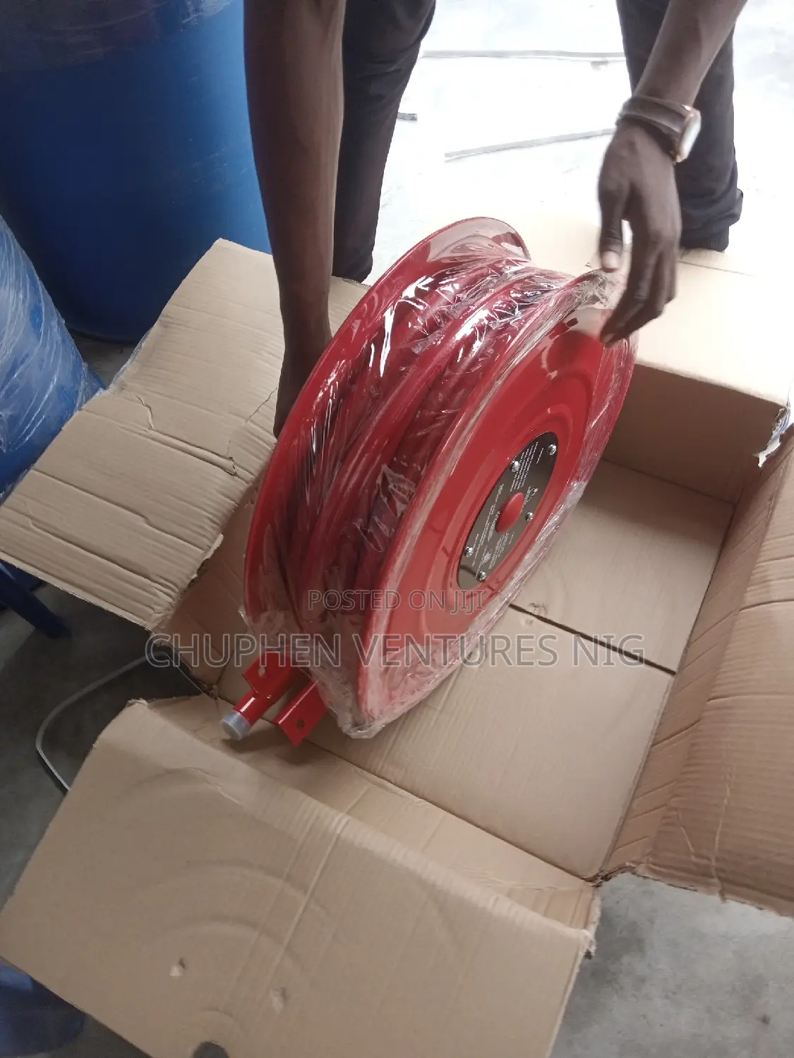 Firefighter Hose Reel System
