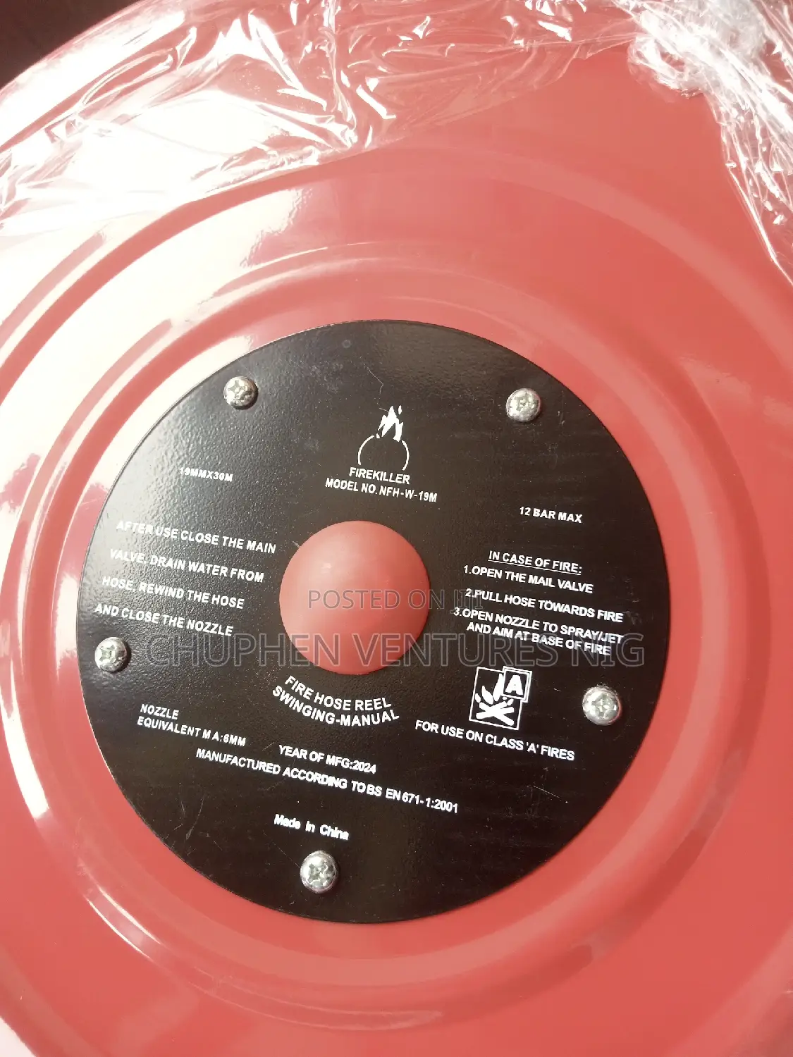 Firefighter Hose Reel System