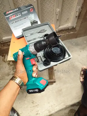 Set Of Holesaw With Drilling Machine