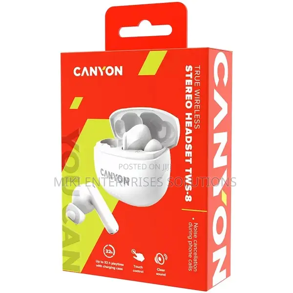 Canyon True Wireless Stereo Headset - TWS-8 -