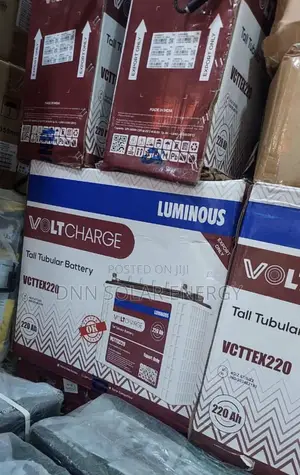 Luminous Volts Charge Tubular Batteries 220ah 12v