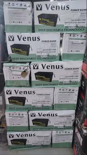 Venus Dry Cell Batteries 200ah 12v