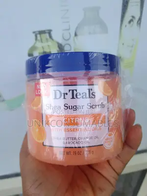 Photo - Dr Teal's Shea Sugar Scrub With Citrus, Vitamin C 538g