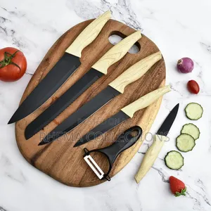 High Quality Kitchen Knife Set PLUS Scissors Peeler