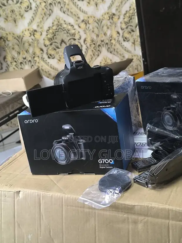 WIFI Digital Video Camera Auto Focus, ORDRO 64MP 18X Zoom in Amuwo