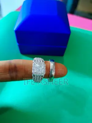925 Sterling Silver Couple's Set of Wedding Rings - 012