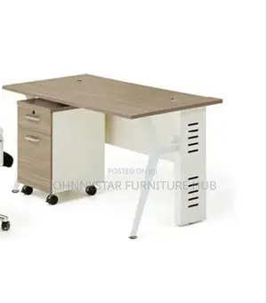Italian Unique Executive Metal Leg Office Table