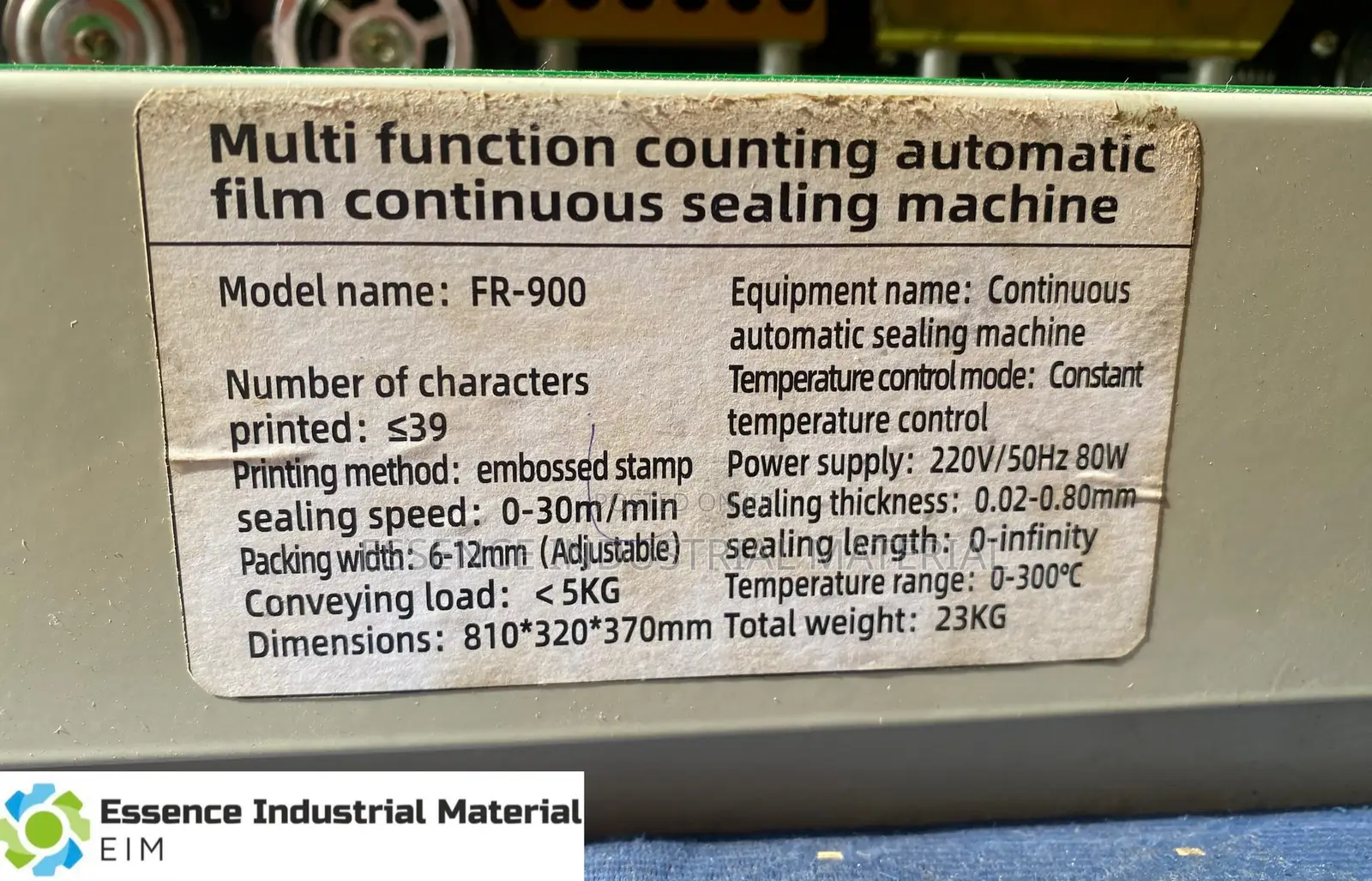 Multi Function Counting Auto Film Continuous Sealing Machine