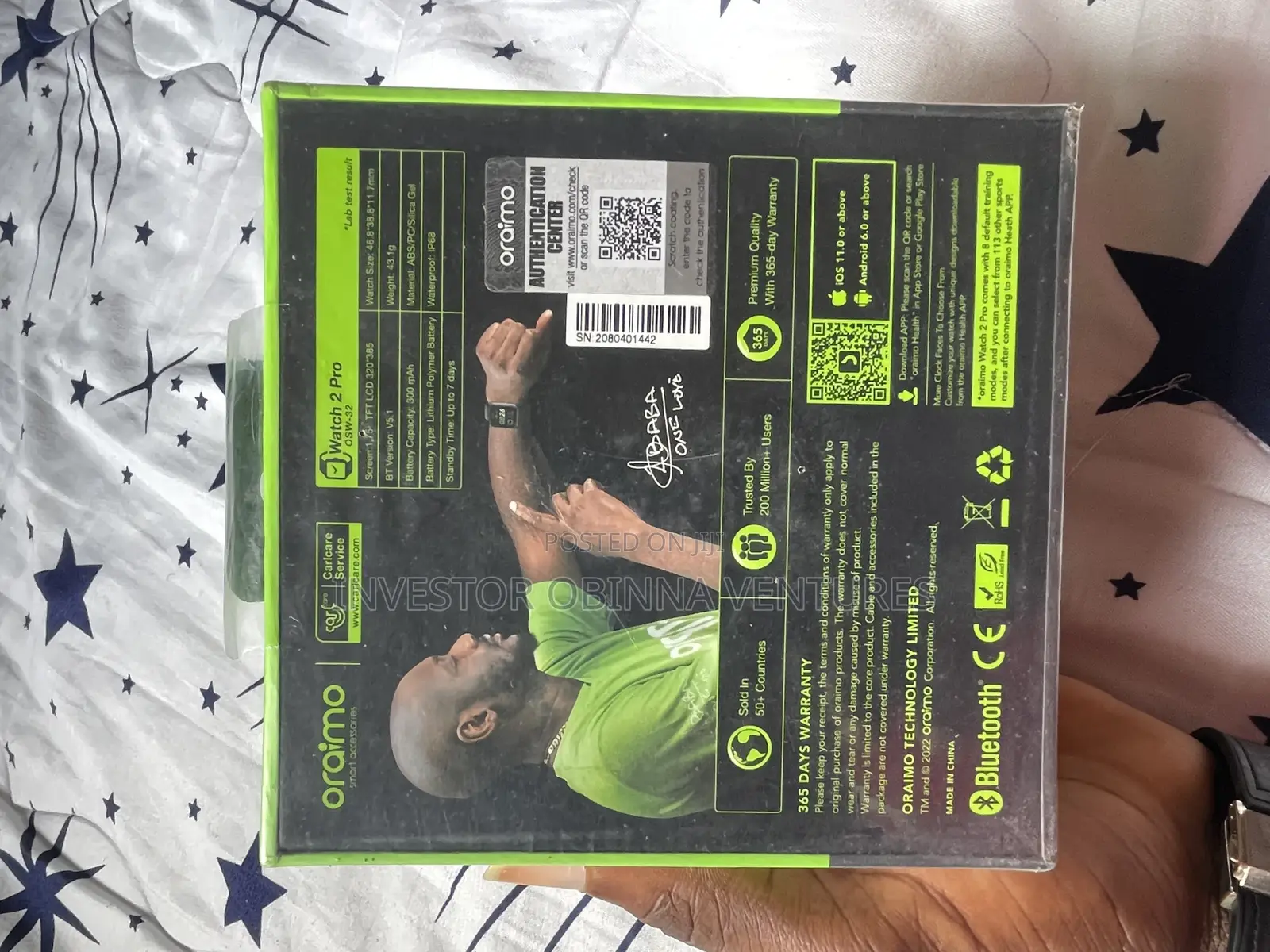 Oraimo Watch 2pro