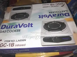 Duravolt Single Top Burner With Infrared Gas Cooker