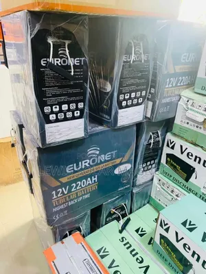 Photo - 220ah 12v Euronet Tall Tubular Solar Battery Available Now