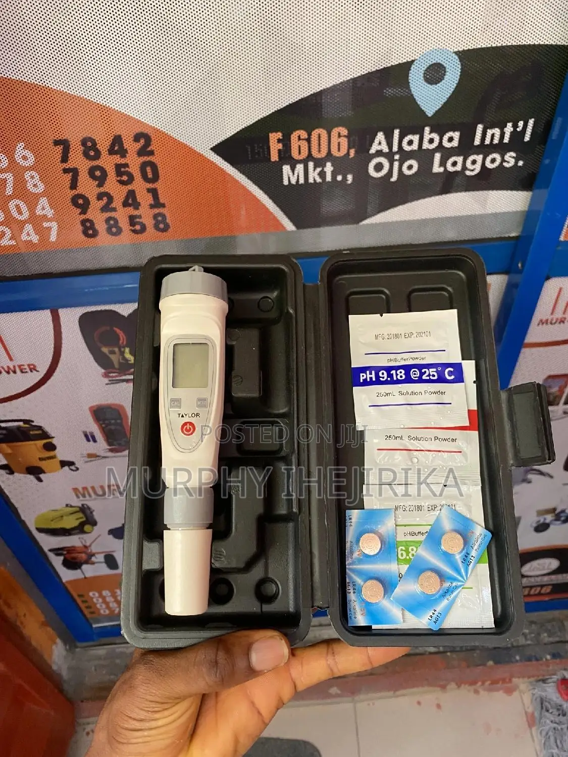Taylor PH and Water Temperature Meter