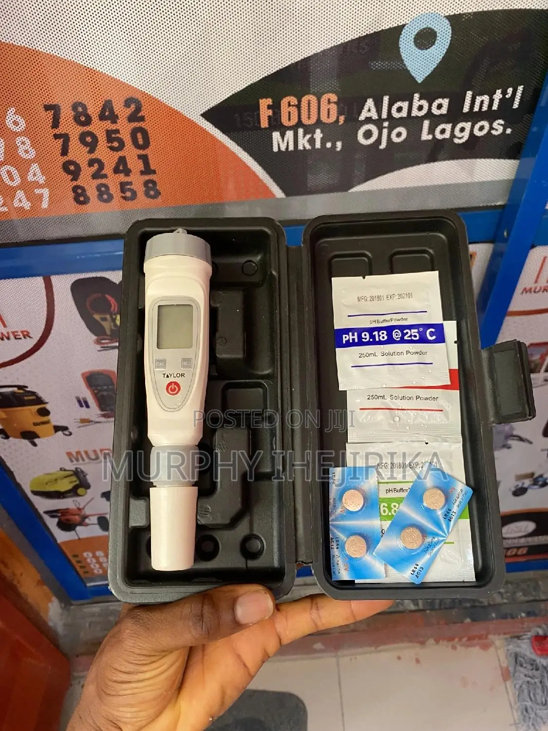 Taylor PH and Water Temperature Meter