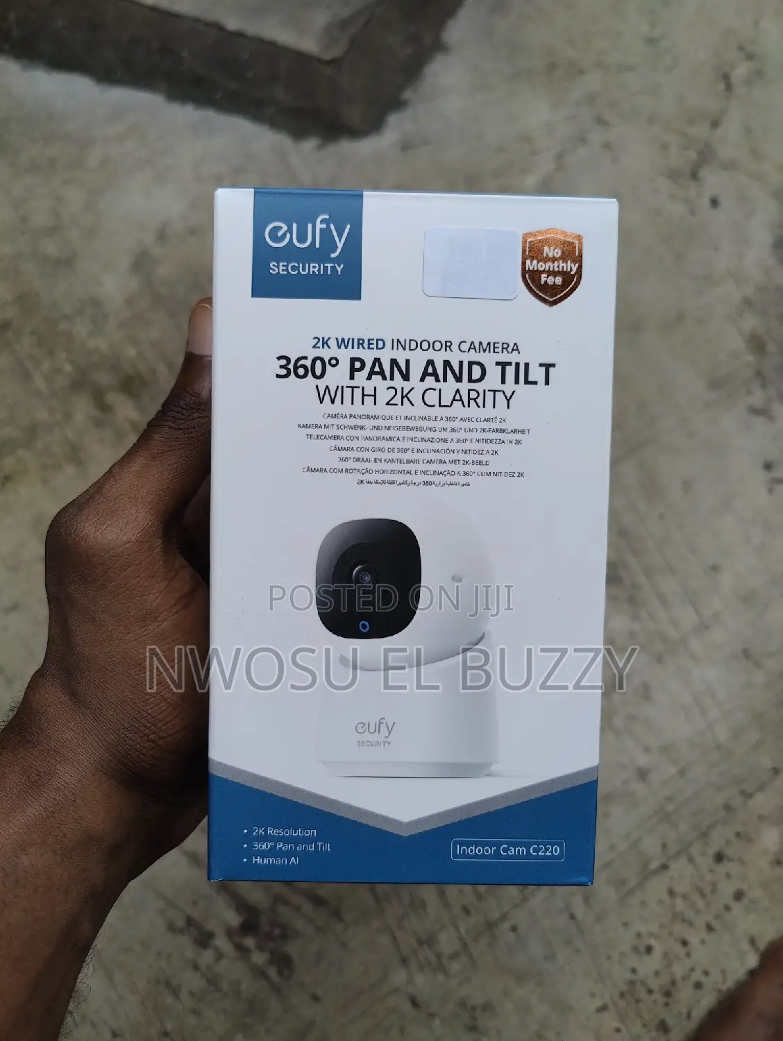 Eufy Security Indoor Cam C220 Resolution Smart
